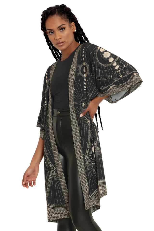 Moon Phases Robe side