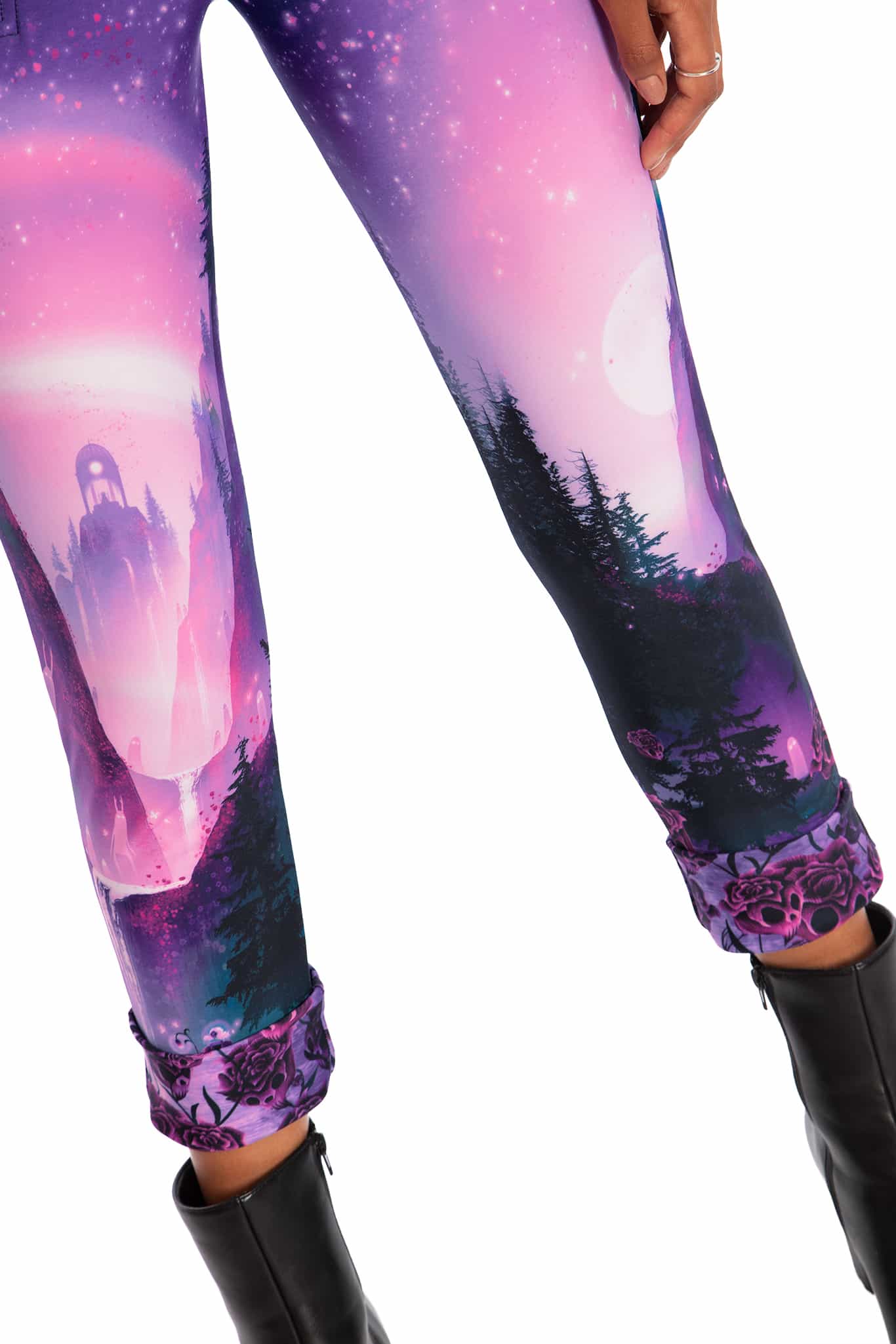 Grimrose Gorge Cuffed Pants - Limited – BlackMilk Clothing