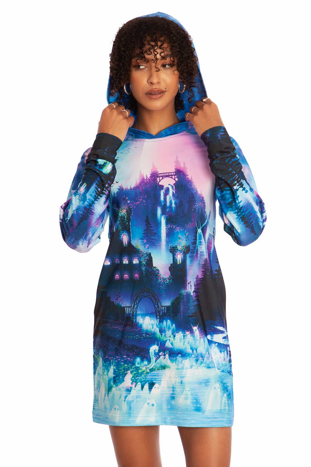 Looming Castle Slouchy Dress