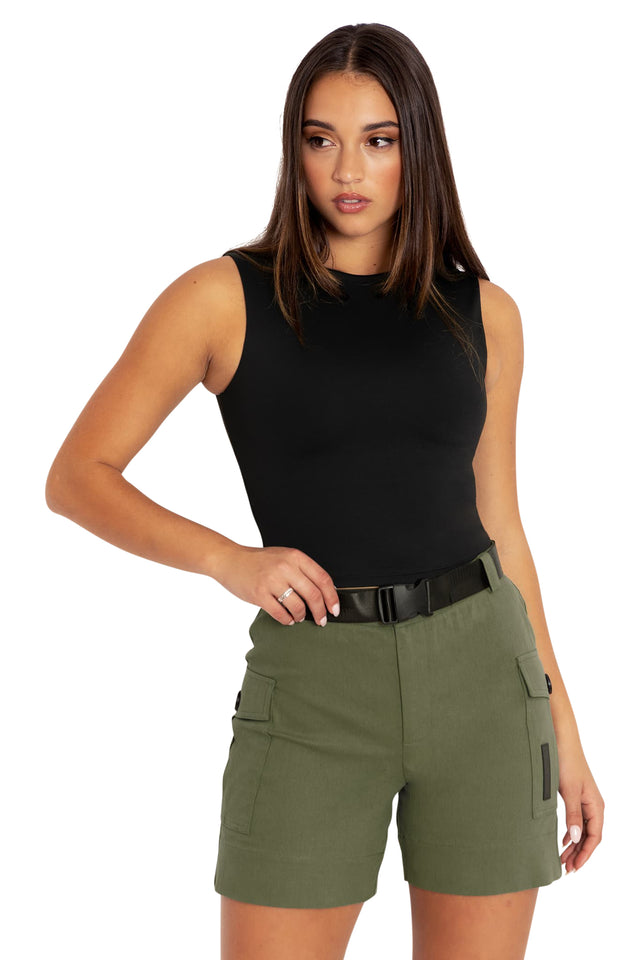 Moss Cargo Shorts