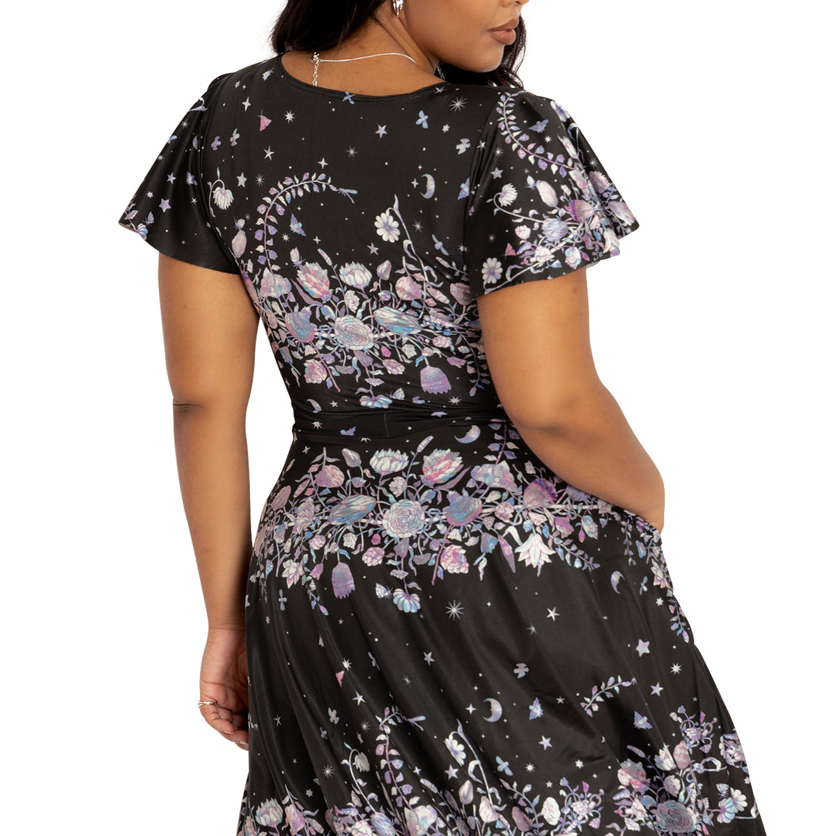 Pearl Rio Mother Of Pearl Rio Midi Dress – BlackMilk Clothing