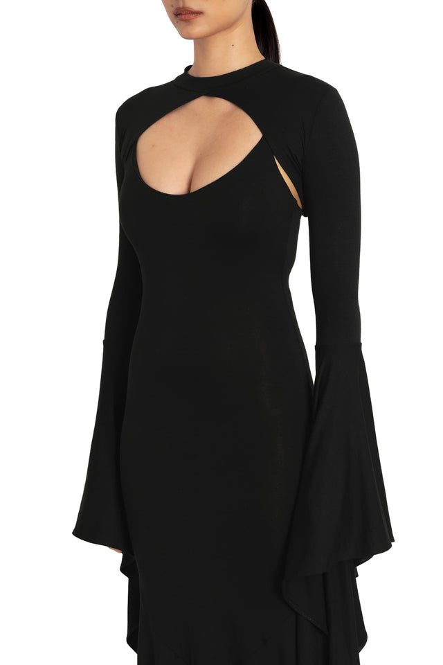 BlackMilk Clothing - Mrs Addams Shrug