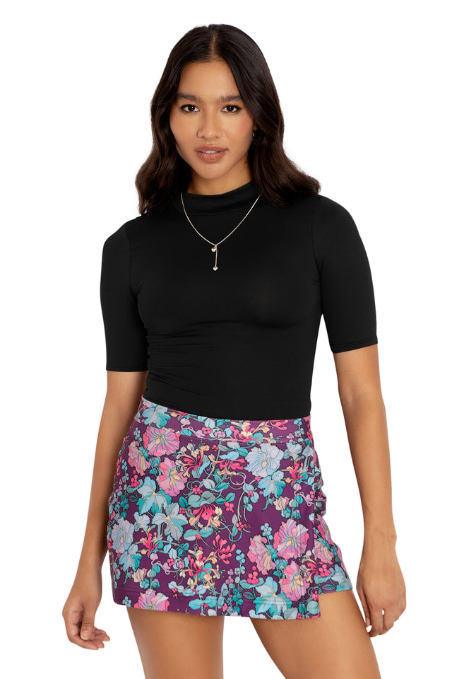 Mucha Honeysuckle Pocket Skort Front