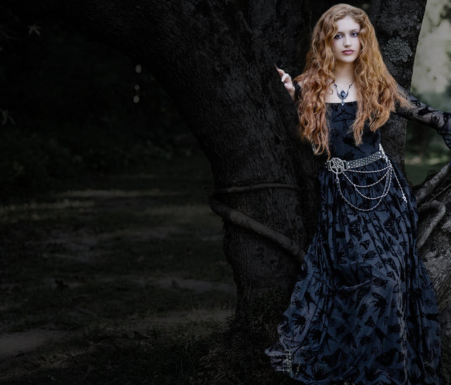 black dresses for teenage girl Tiny Gothic Victorian Witch Cosplay Costume Lolita Fashion Dress main image 0