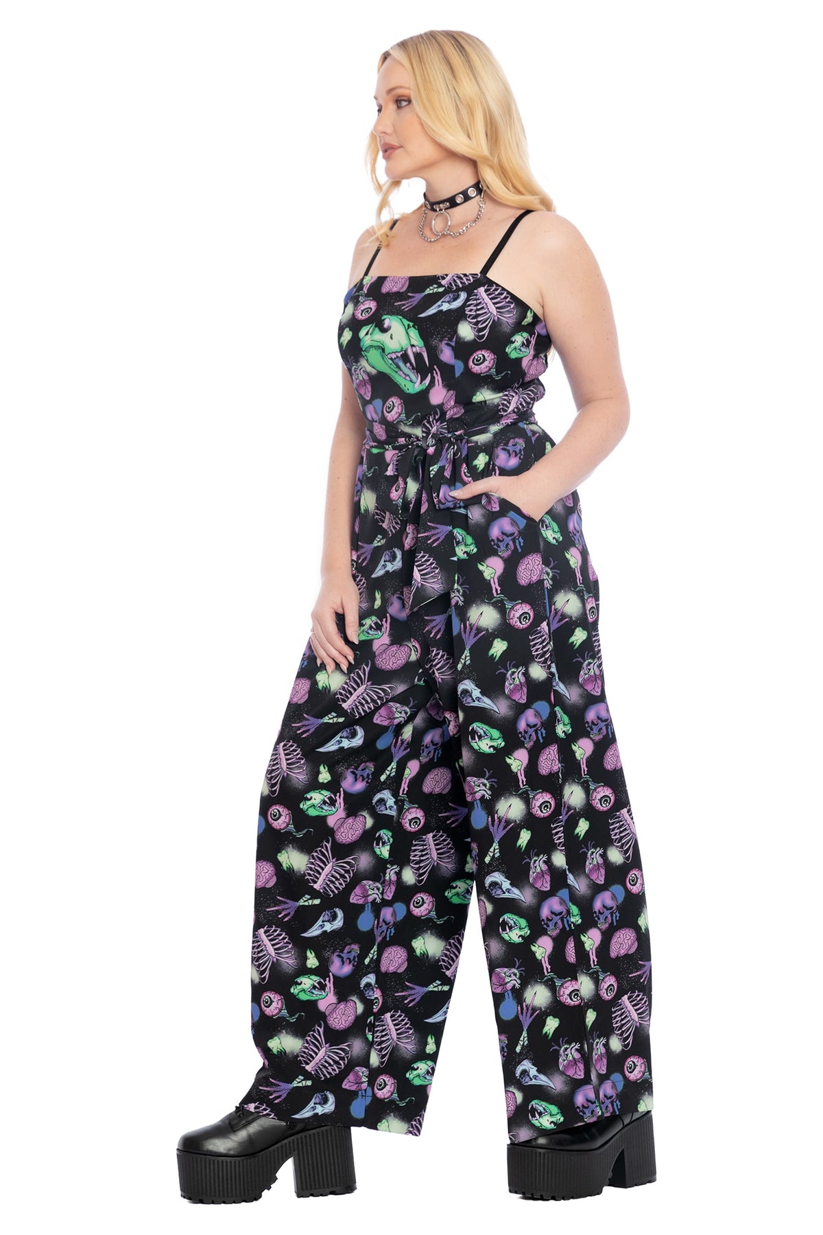 Neonatomy Long Picnic Jumpsuit - Limited – BlackMilk Clothing