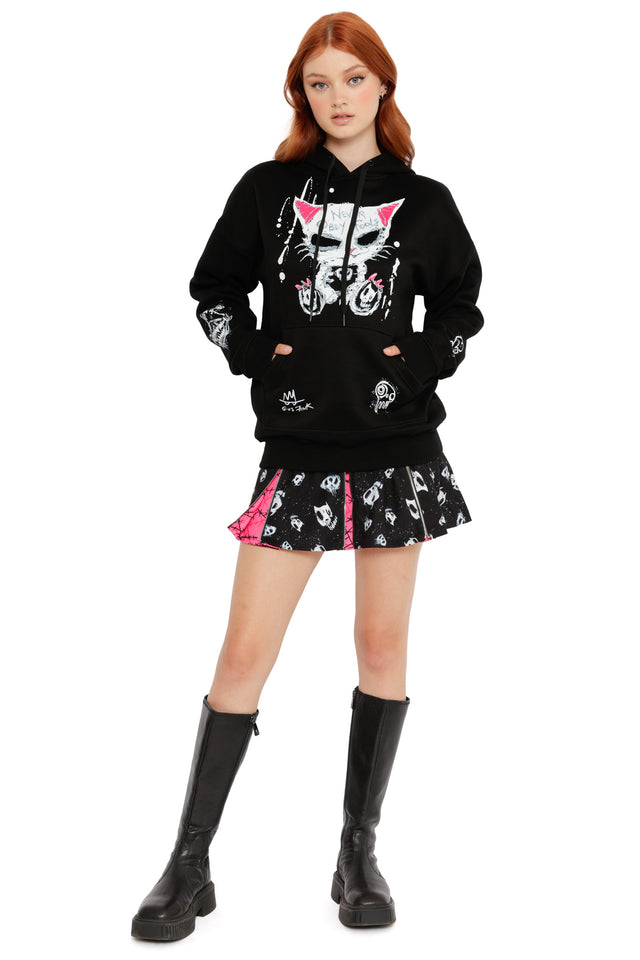 Never Obey Fools Kangaroo Pocket Hoodie