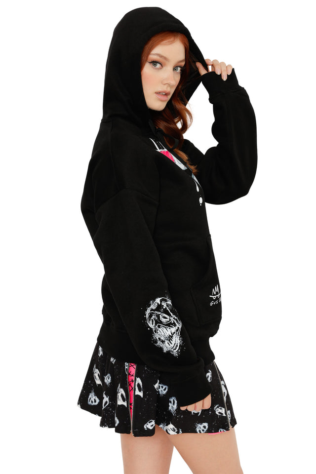 Never Obey Fools Kangaroo Pocket Hoodie