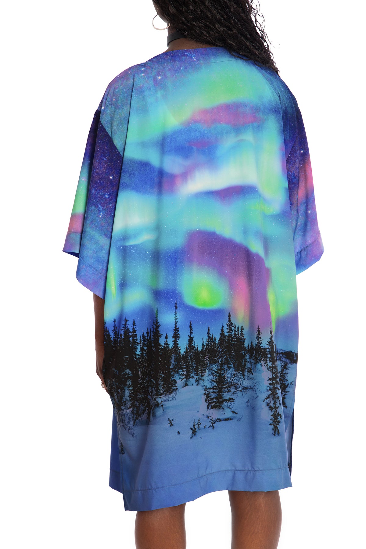 Night Rider Robe Northern Lights Robe - Limited – BlackMilk Clothing