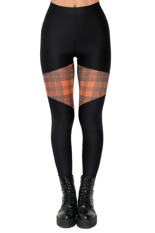 Orange Trick-or-Tartan Spartans