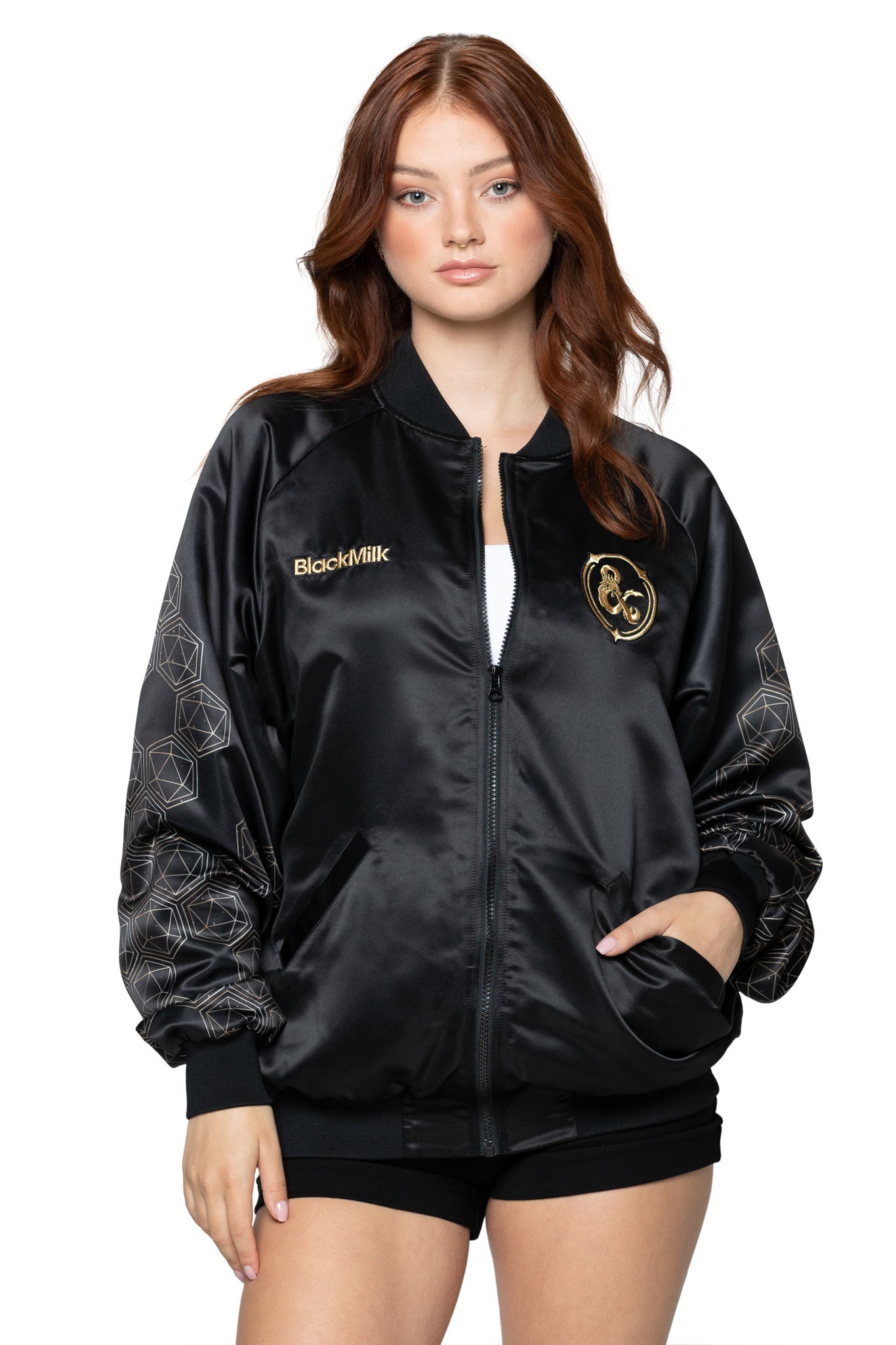 VAULTROOM ZIP UP BLOUSON / BLACK 【公式通販】