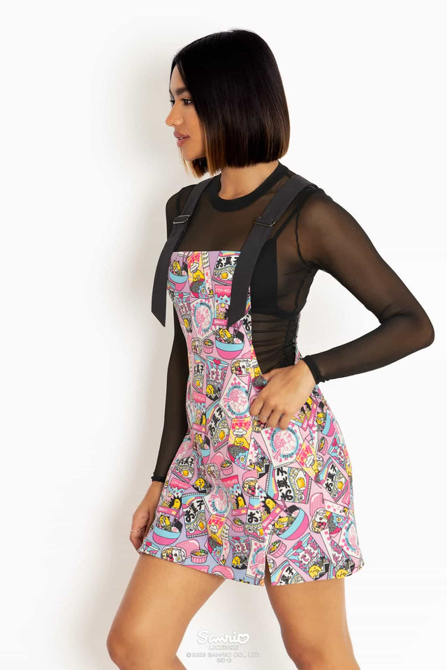 Gudetama Food Pinafore Skort