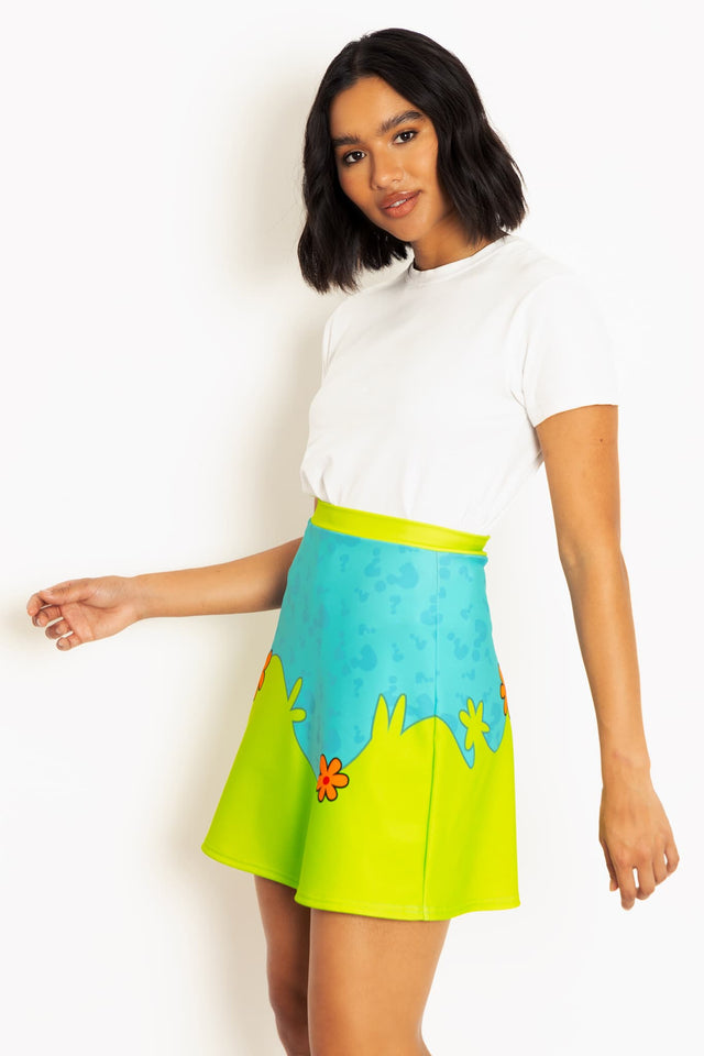 Mystery Machine A-Line Skirt