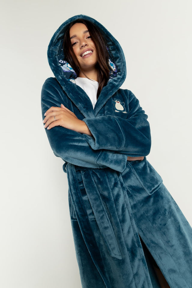 Snorlax Snoozing Hooded Robe