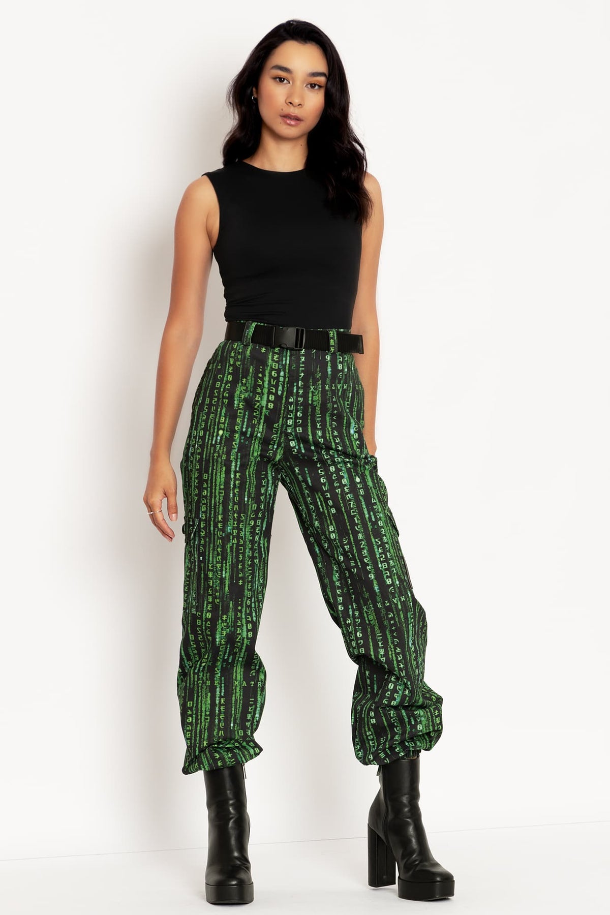 Matrix Code Cargo Pants - Limited – BlackMilk Clothing