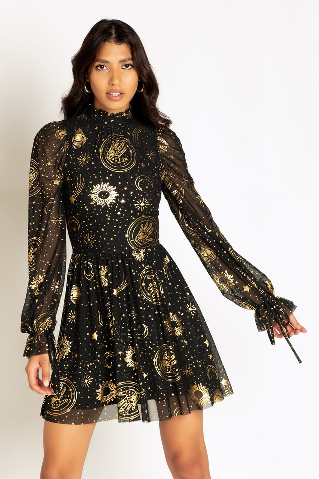 Fortune Teller Sheer Grace Dress