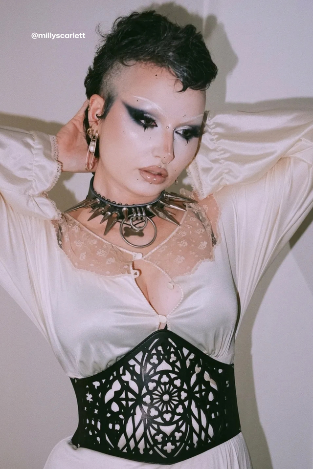 Gothic Gate Lace It Corset