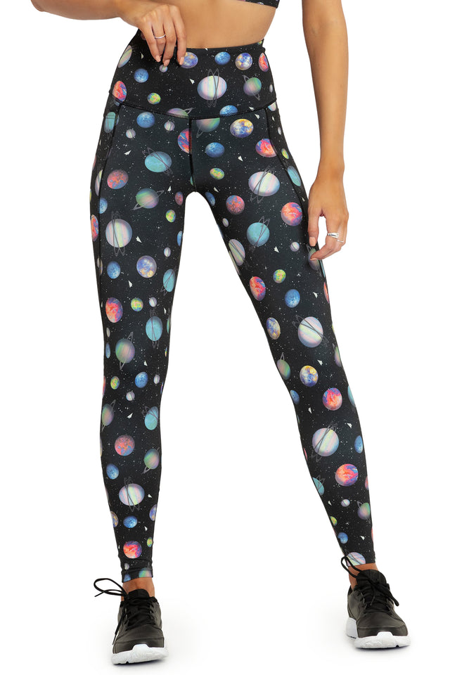 BlackMilk Clothing - Paper Universe High Waisted Ninja Pants
