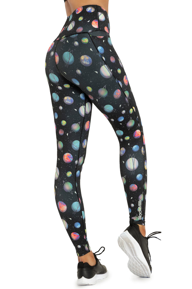 BlackMilk Clothing - Paper Universe High Waisted Ninja Pants