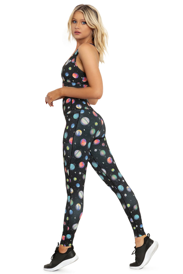 BlackMilk Clothing - Paper Universe High Waisted Ninja Pants