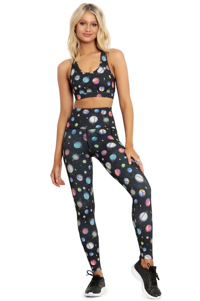 BlackMilk Clothing - Paper Universe High Waisted Ninja Pants