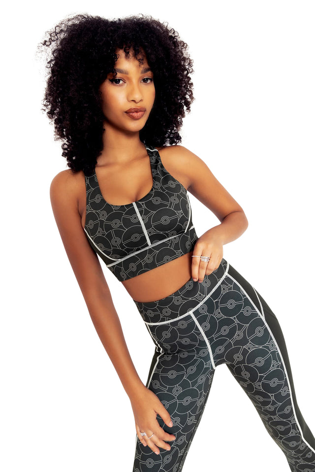BlackMilk Clothing x Pokemon - Poke Ball Mono Racer Crop - Pokémon Merchandise - Collaboration apparel - Licenced.