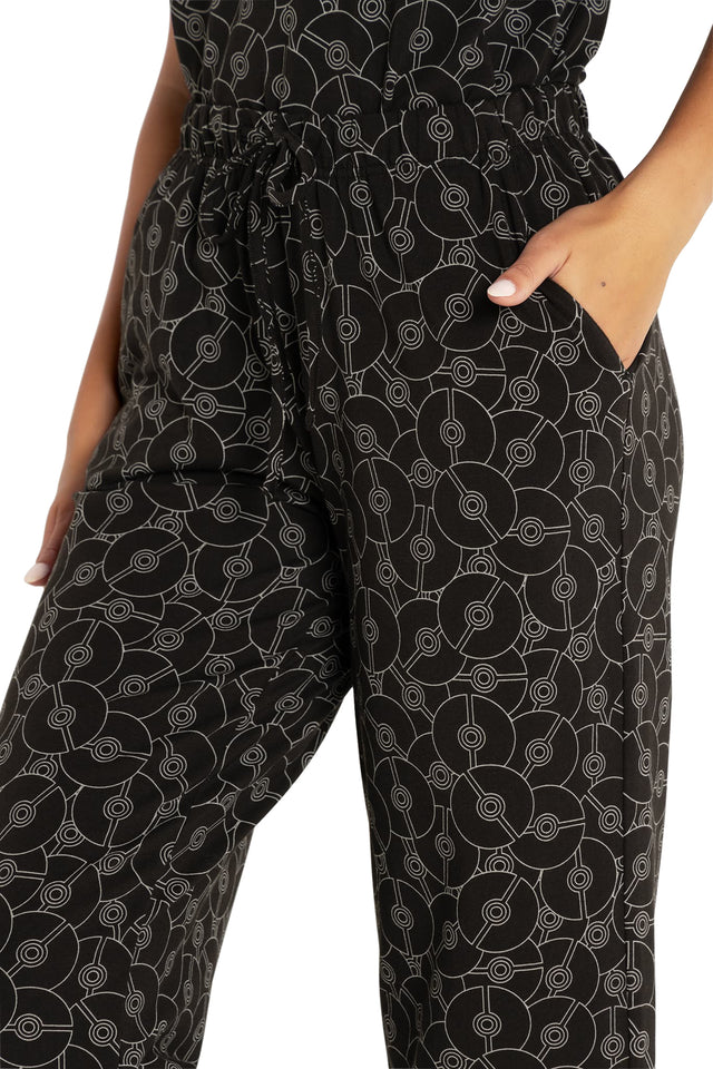 Poké Ball Mono Slouch Pants