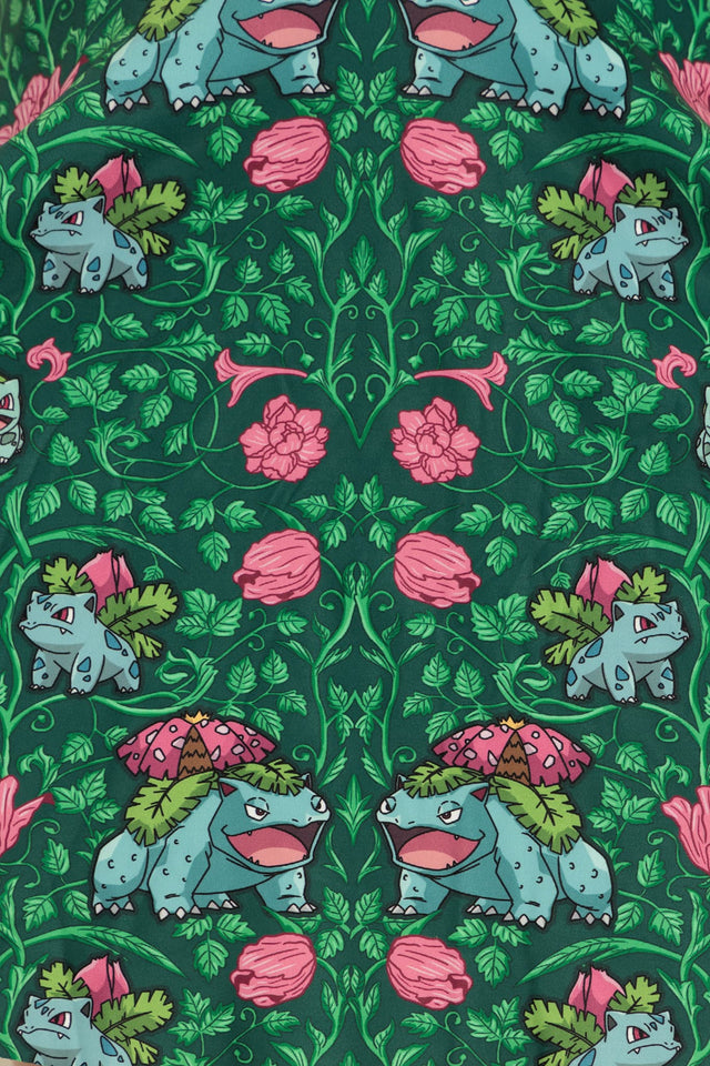 Pokemon Bulbasaur Apron Dress Swatch 