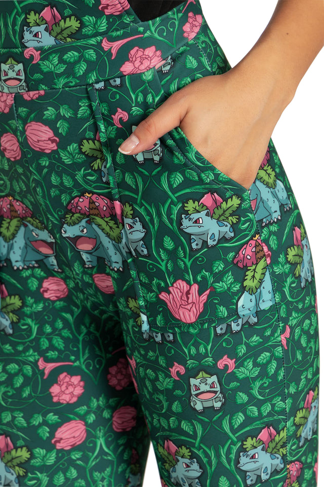 Pokemon Bulbasaur Overalls Print