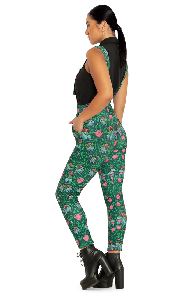 BlackMilk Clothing x Pokemon - Pokemon Bulbasaur Overalls - Pokémon Merchandise - Collaboration apparel - Licenced.