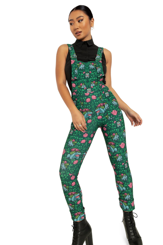 BlackMilk Clothing x Pokemon - Pokemon Bulbasaur Overalls - Pokémon Merchandise - Collaboration apparel - Licenced.