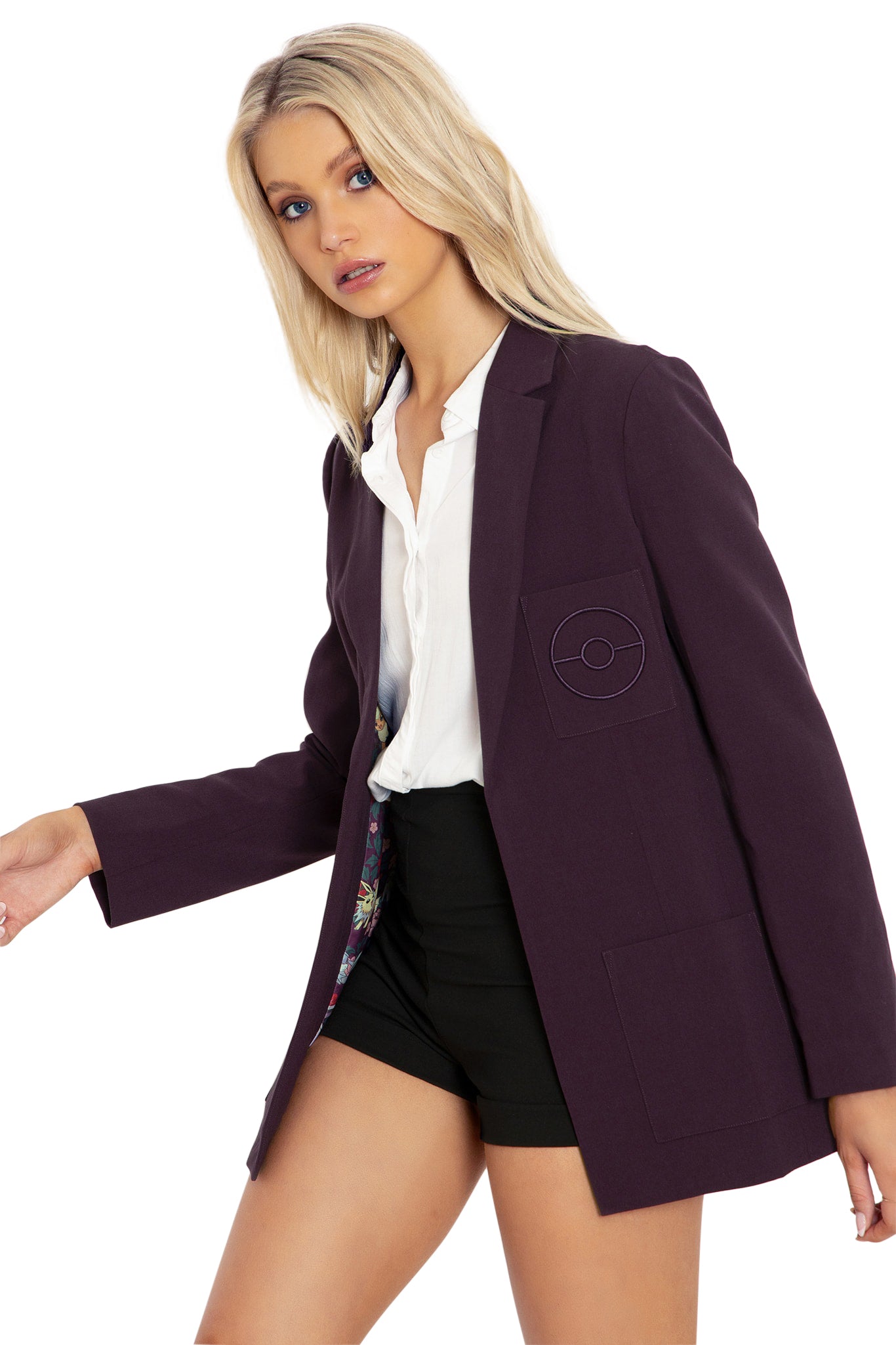 ポケモン イーブイ ジャケット Eevee Evolution Floral Blazer – BlackMilk Clothing