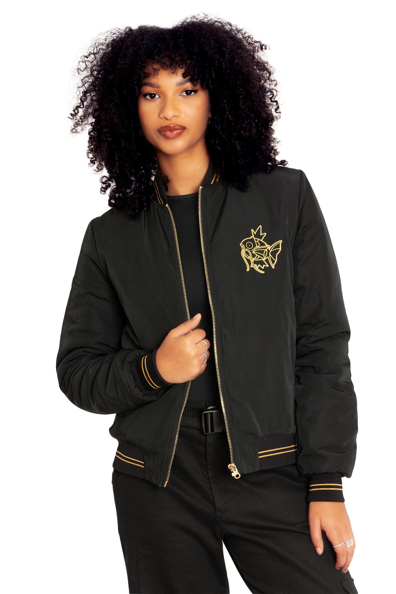 Gold bomber jacket best sale