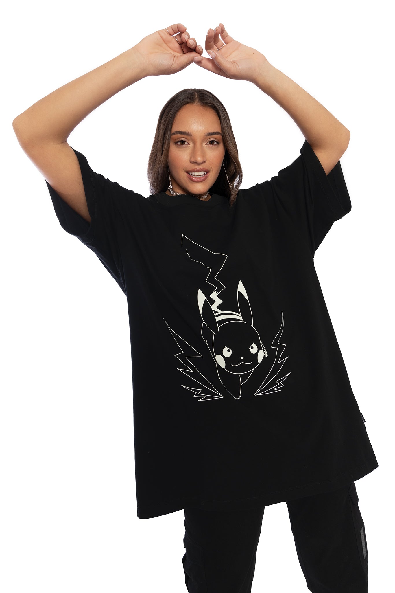 Pikachu Electricity Giant Tee – BlackMilk Clothing