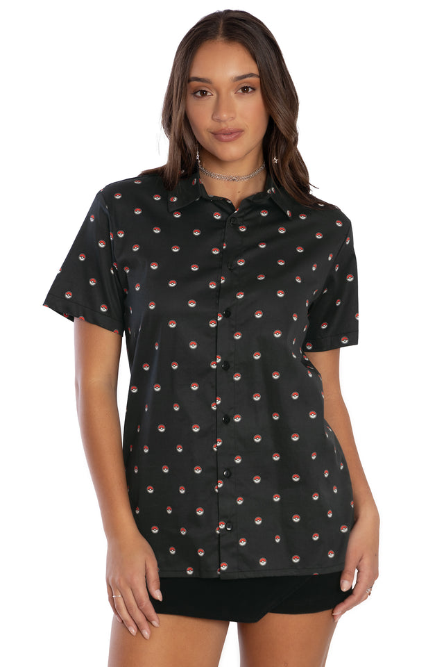 Poké Ball Boyfriend Shirt