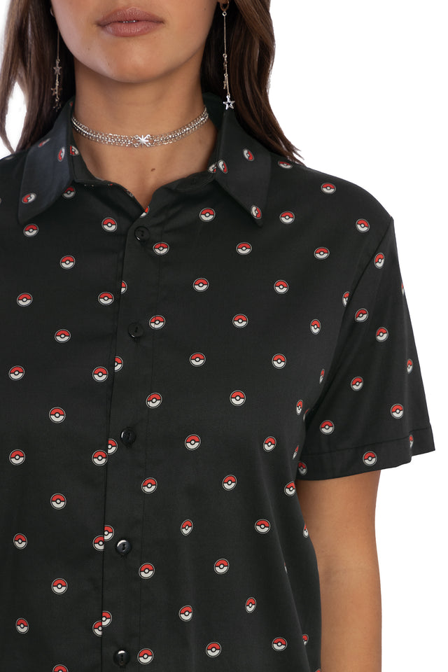 Poké Ball Boyfriend Shirt