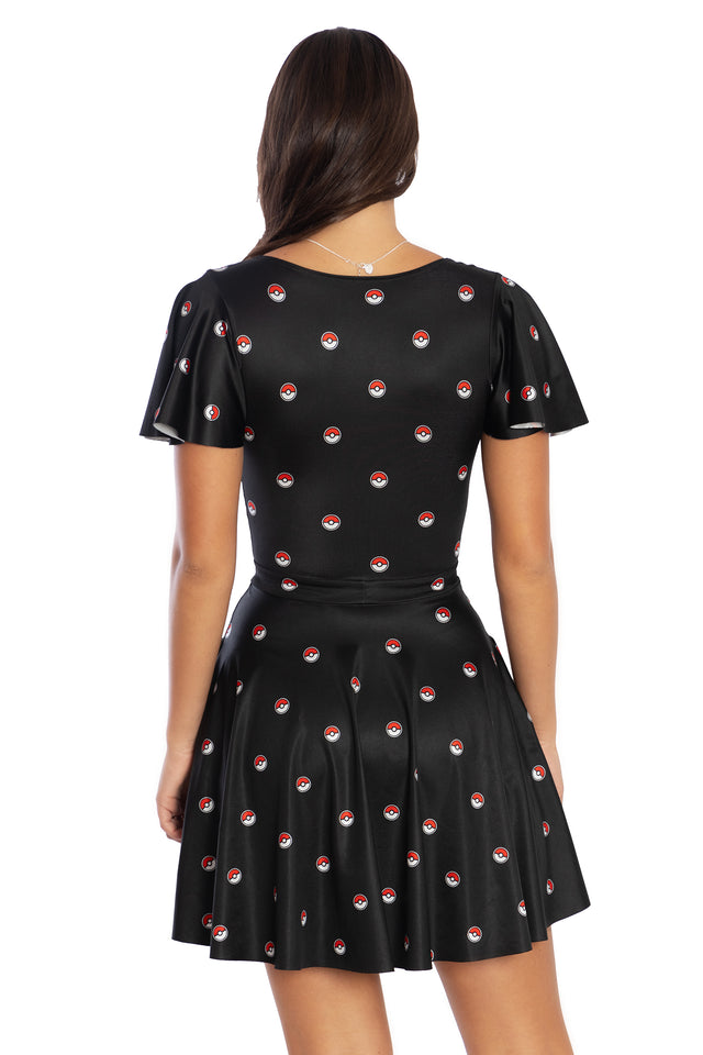 Poké Ball Rio Skater Dress