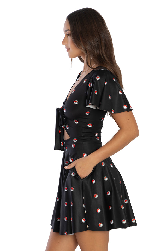 Poké Ball Rio Skater Dress