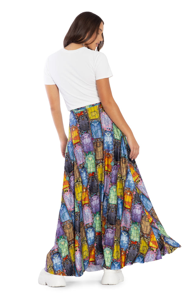 Stained Glass Eevee Maxi Skirt