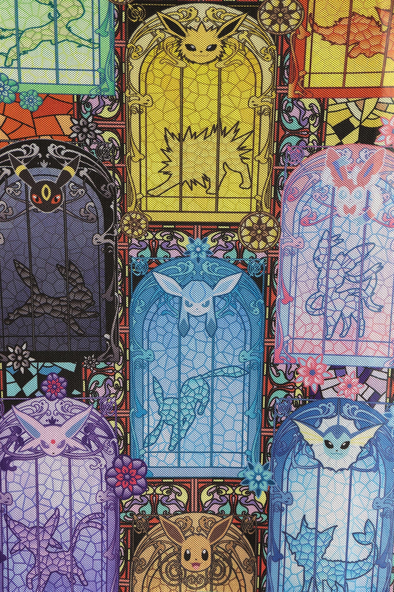 Stained Glass Eevee Scoop Sheer Midaxi Dress – BlackMilk Clothing