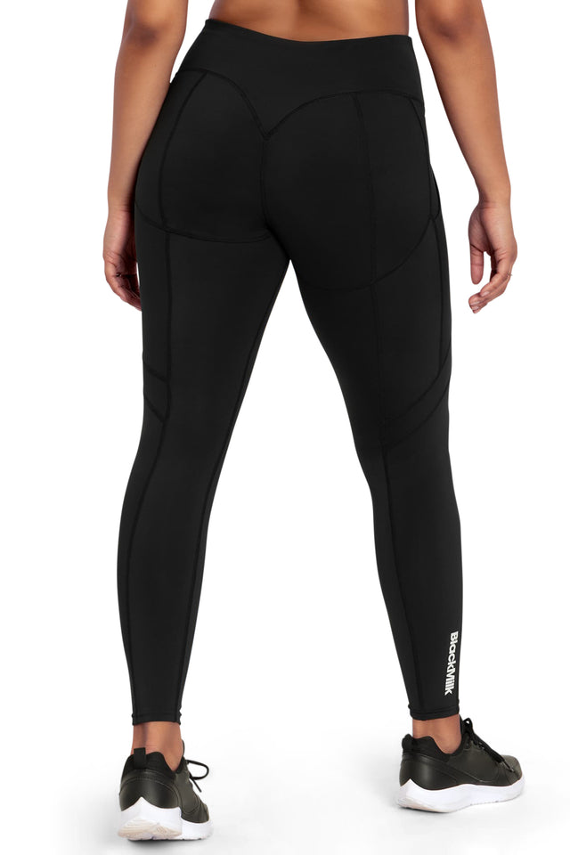 Power Up High Waisted Pocket Active Leggings closeup