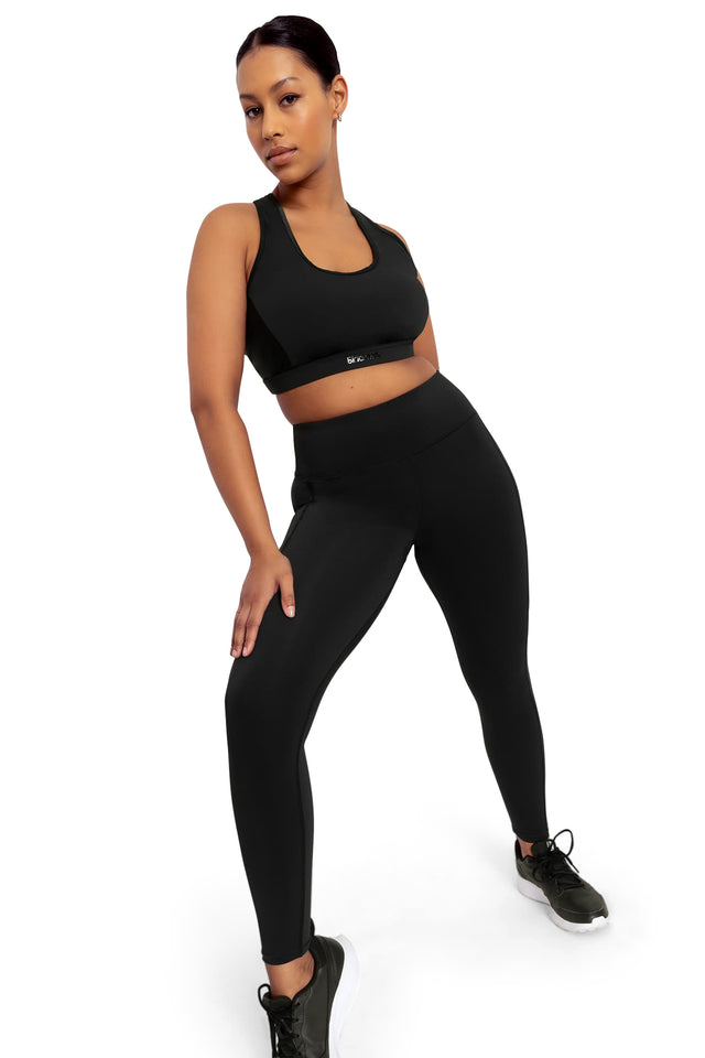 Power Up High Waisted Pocket Active Leggings wide