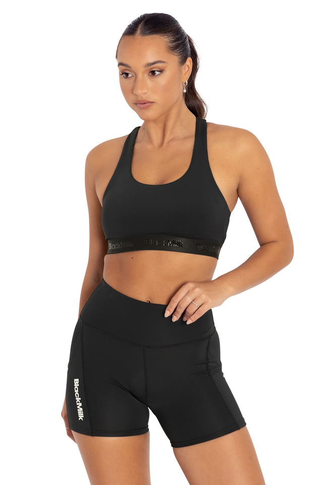 BlackMilk Clothing - Power Up High Waisted Pocket Active Shorts