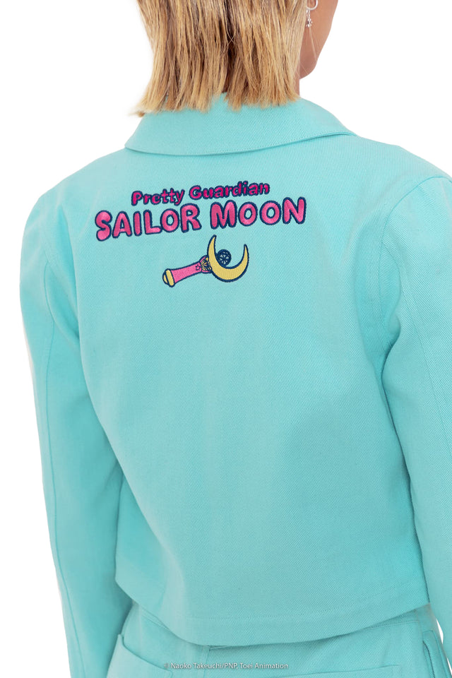 BlackMilk Clothing x Pretty Guardian Sailor Moon - Pretty Guardian Sailor Moon Crop Jacket - Sailor Moon Merchandise - Collaboration apparel - Licenced.