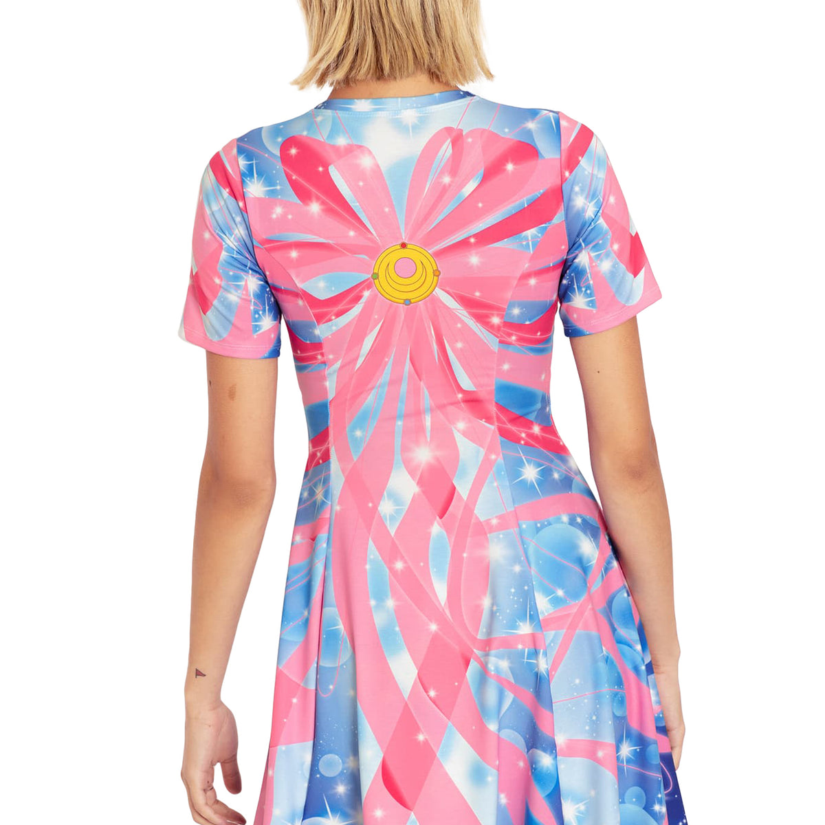 Ribbon Transformation Longline Evil Tee Dress - Limited – BlackMilk ...