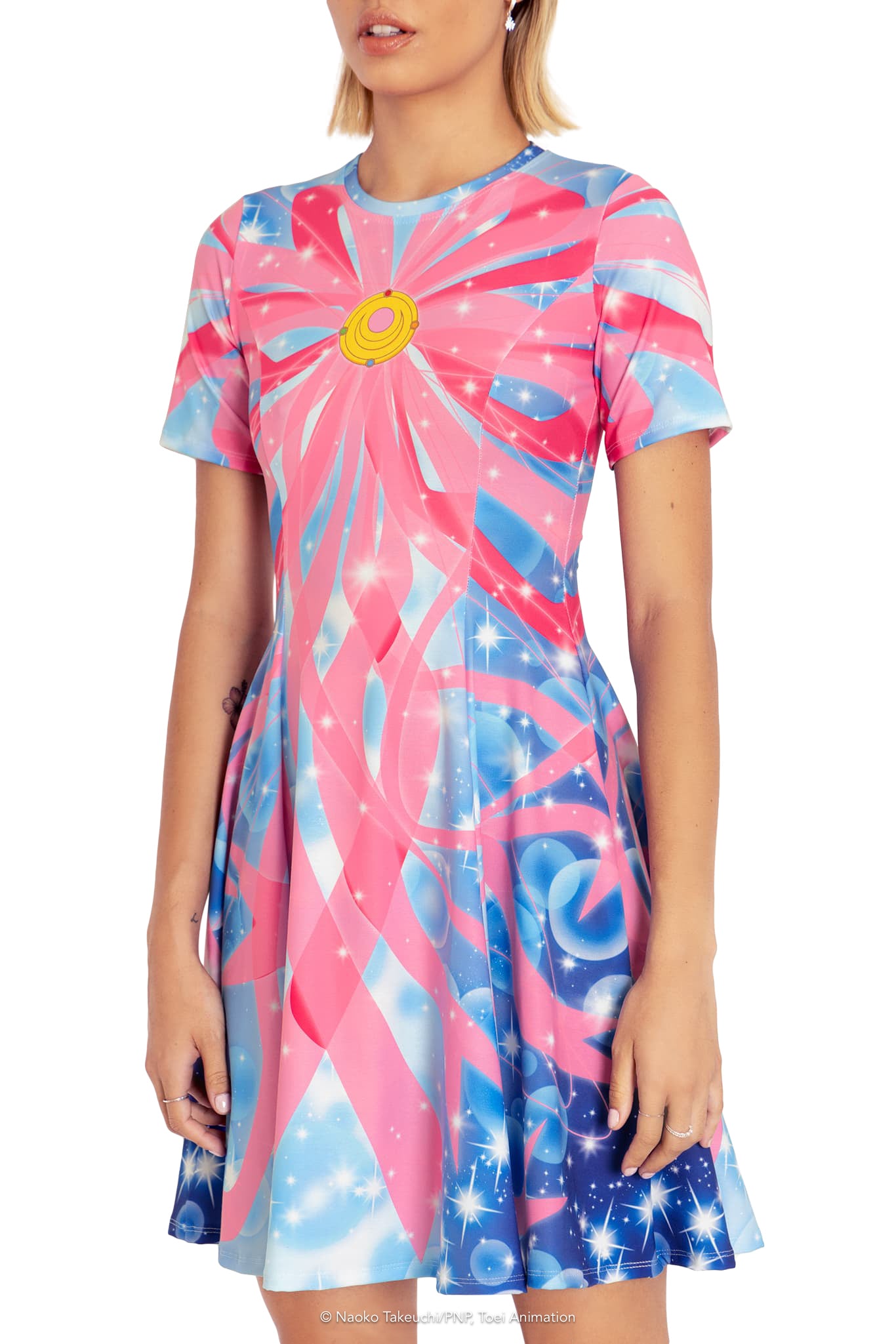 Ribbon Transformation Longline Evil Tee Dress - Limited – BlackMilk ...