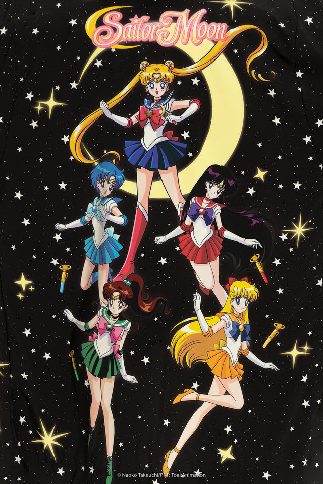 Pretty Guardian Sailor Moon Sailor Guardians And Tuxedo Mask Robe Swatch 