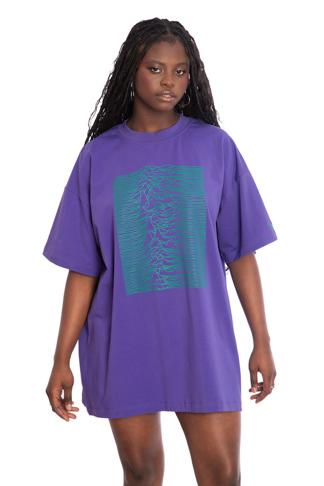 Cat Division Purple Giant Tee