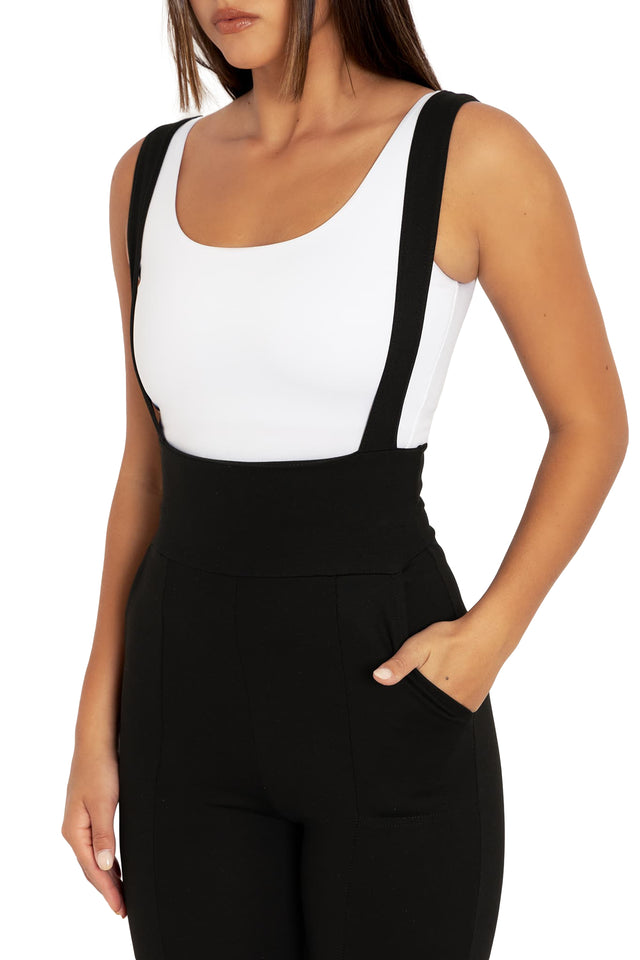 BlackMilk Clothing - Push It Underbust Flare Overalls