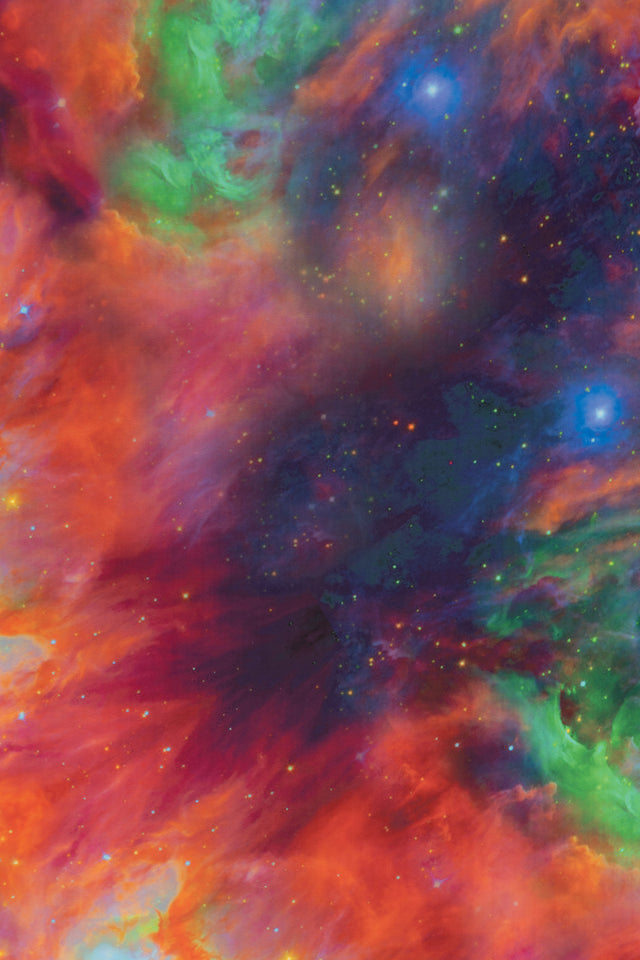 Galaxy Rainbow Maxi Dress