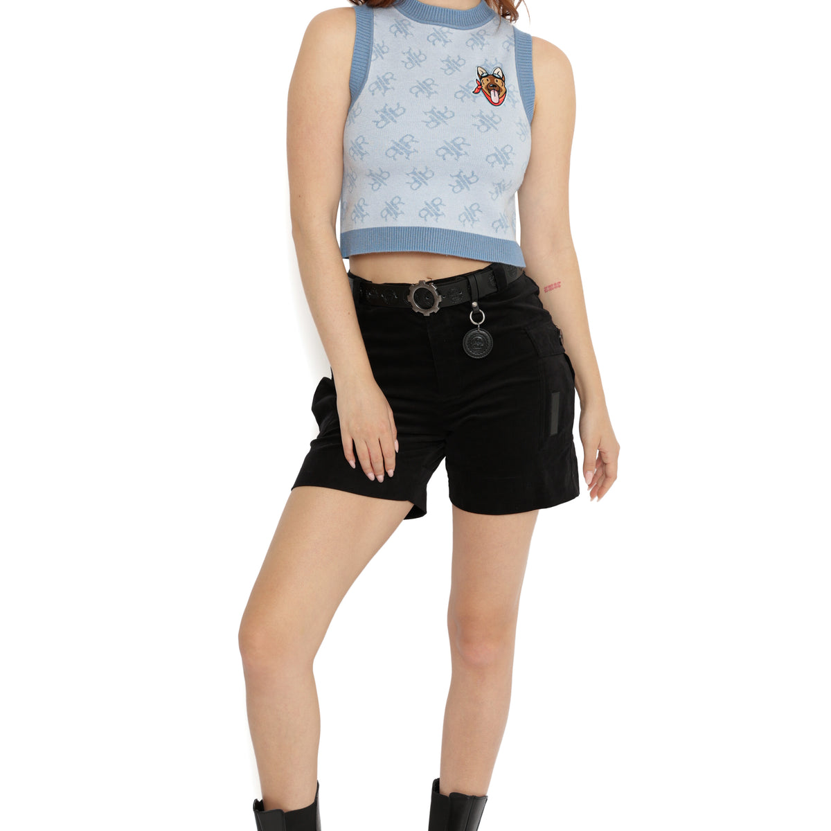 Red Rocket Station Knit Crop - Limited – BlackMilk Clothing